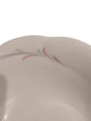 Vorschaubild 2 von Dekoschale Porzellan Weiß Blumen Modern 21 cm