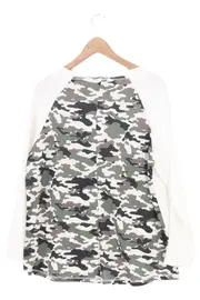 Vorschaubild 2 von ROSE Damen Sweatshirt S;M Mehrfarbig Casual Streetwear Camouflage Print