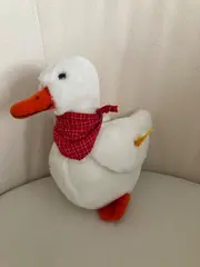Vorschaubild 3 von Ente Stofftier Baby Kuscheltier Weiß 22 cm