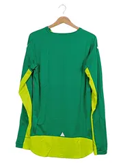 Vorschaubild 2 von Herren Langarmshirt Sport Trikot Grün Gr. M Fußball Training