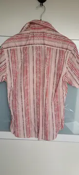 Vorschaubild 2 von Herren Freizeithemd Kurzarm Gestreift Mehrfarbig Gr. M