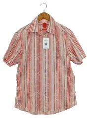 Vorschaubild 1 von Herren Freizeithemd Kurzarm Gestreift Mehrfarbig Gr. M