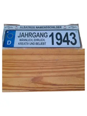 ALBATROS Blechschild