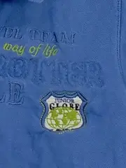 Vorschaubild 3 von Kinder Poloshirt Gr. 104 Blau Globetrotter Kurzarm Jungen