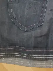 Vorschaubild 6 von Damen Jeansrock Gr. 40 Blau Casual Minirock