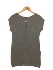 Vorschaubild 2 von Damen Strickkleid Gr. 36/S Braun Klassisch Elegant Mohair