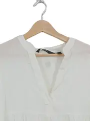 Vorschaubild 3 von Damen Freizeitkleid Gr. 38/M Weiß Casual Baumwolle