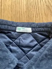 Vorschaubild 4 von BENETTON Kinder Steppjacke Gr. 56 Blau Casual