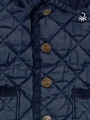 Vorschaubild 3 von BENETTON Kinder Steppjacke Gr. 56 Blau Casual