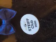 Vorschaubild 2 von Club Teddybär 2000 Kuscheltier Schwarz Klassisch Sammlerstück 10cm