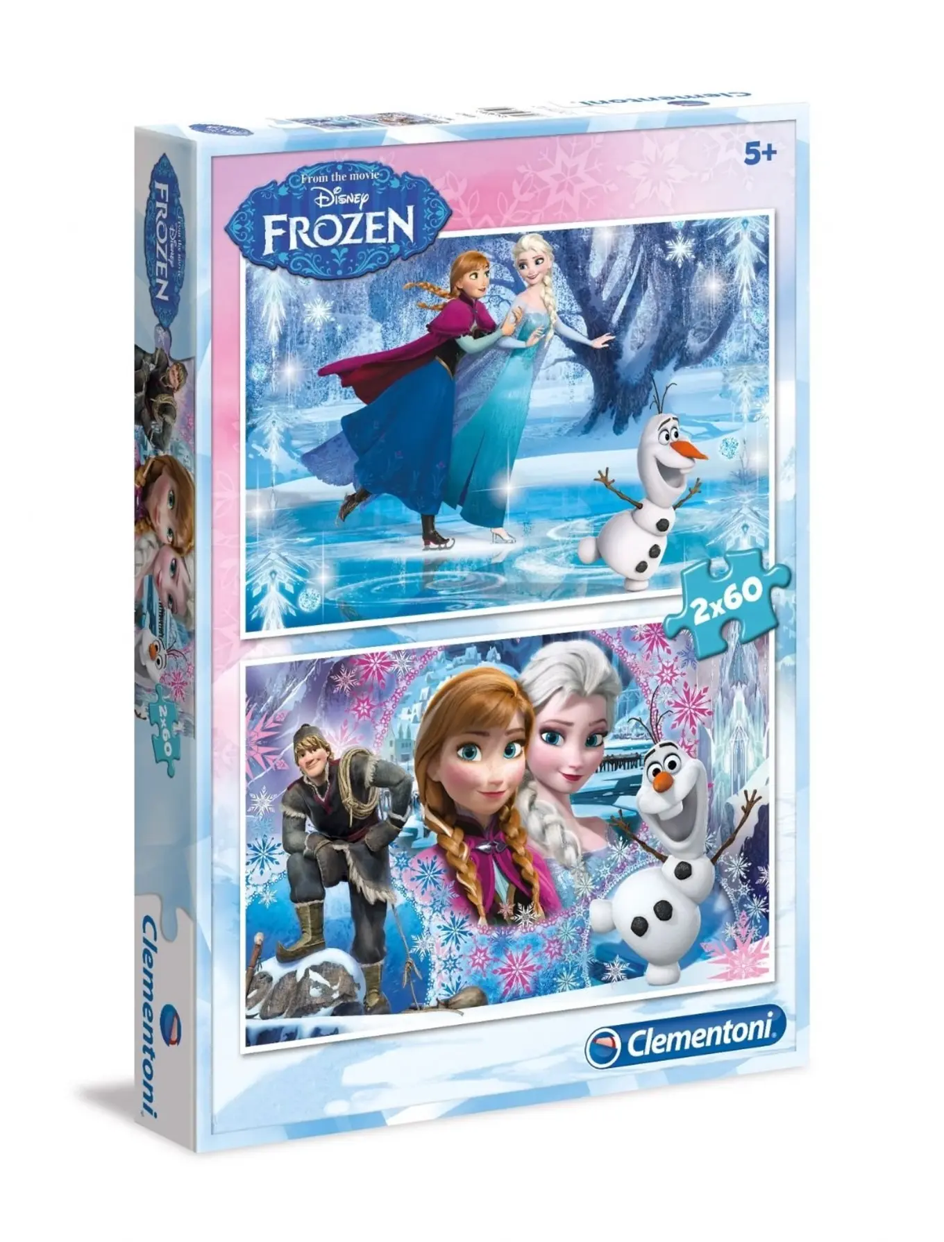 CLEMENTONI Frozen Die Eiskönigin Puzzle 120 Teile Disney Anna Elsa Olaf Kinder