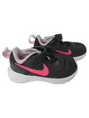 Vorschaubild 1 von Sportschuhe Kinder Gr. 22 Schwarz Pink Klettverschluss Sportlich