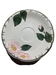 Vorschaubild 1 von Unterteller Wild-Rose Weiß Vintage Blumenmuster