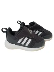 Vorschaubild 1 von Kinder Sneaker low Gr. 20 Schwarz Klettverschluss Sportschuhe