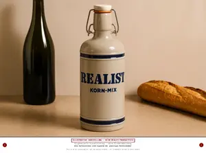 MANDARIN STONEWARE Trinkflasche