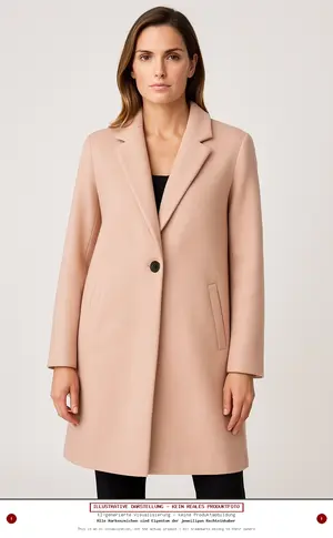 ZARA BASIC Klassischer Mantel