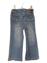 Vorschaubild 2 von Kinder Jeans Bootcut Gr. 104 Blau Hose Casual