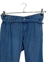 Vorschaubild 2 von EDC Jeans Damen Straight Leg Blau Gr. 27x30 Paperbag Casual