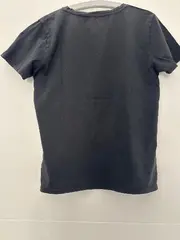 Vorschaubild 2 von T-Shirt Damen Schwarz Gr. 36/S Casual Baumwolle Schriftzug Logo