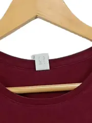 Vorschaubild 3 von Damen T-Shirt Gr. 38 Rot Basic Kurzarm Baumwolle