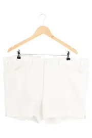 Vorschaubild 1 von Damen Shorts 5XL Weiß Elegant Baumwolle