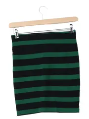 Vorschaubild 2 von Damen Minirock 34/XS Mehrfarbig Gestreift Casual Streetwear