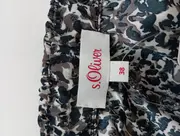 Vorschaubild 3 von Damen Stoffhose Gr. 38 Mehrfarbig Tiermuster Casual Modern