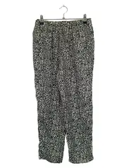Vorschaubild 2 von Damen Stoffhose Gr. 38 Mehrfarbig Tiermuster Casual Modern