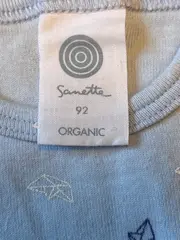Vorschaubild 6 von Baby Body Kurzarm Gr. 92 Blau Baumwolle Papierboote