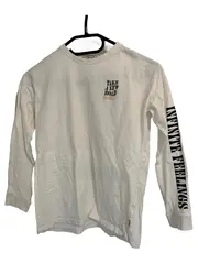 Vorschaubild 1 von Langarmshirt Kinder Gr. 158 Weiß Casual Shirt mit Print