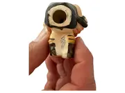 Vorschaubild 2 von Künstlerpuppe Junge mit Flöte Mehrfarbig Figur Sammlerstück