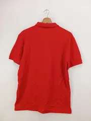 Vorschaubild 4 von Herren Poloshirt Rot Gr. 52/L Klassisch Casual Kurzarm