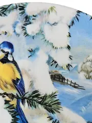 Vorschaubild 3 von Sammelteller Wintervögel Porzellan Weihnachtlich Vogelmotiv