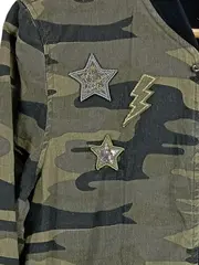Vorschaubild 2 von Blouson Damen S Camouflage Jacke Streetwear Mehrfarbig