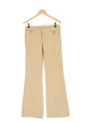 Vorschaubild 1 von Damen Bootcut Jeans Beige Größe 38L W29 5-Pocket