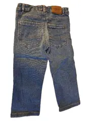 Vorschaubild 3 von Kinder Mädchen Jeans Regular Fit Gr. 116 Blau Denim