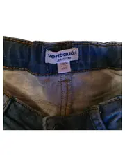 Vorschaubild 2 von Kinder Mädchen Jeans Regular Fit Gr. 116 Blau Denim