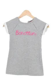 Vorschaubild 1 von Kinder Freizeitkleid Gr. 98 Grau Logo