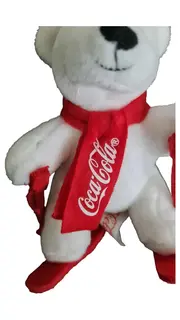 Vorschaubild 2 von Eisbär Kuscheltier Plüschtier Weihnachten 13cm weiß