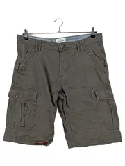 Vorschaubild 1 von Herren Cargo Shorts Oliv Gr. 34 Baumwolle Casual