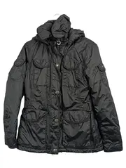 Vorschaubild 1 von Damen Outdoorjacke Schwarz Gr. M mit Kapuze