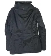 Vorschaubild 2 von Damen Outdoorjacke Schwarz Gr. M mit Kapuze