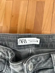 Vorschaubild 2 von Damen Destroyed Jeans Grau Skinny Größe 42 W33 XL Stretch