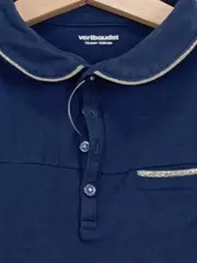 Vorschaubild 2 von Poloshirt Mädchen Gr. 138/140 Blau Sportlich Kurzarm