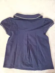 Vorschaubild 5 von Poloshirt Mädchen Gr. 138/140 Blau Sportlich Kurzarm