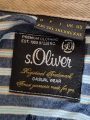 Vorschaubild 5 von Herren Freizeithemd gestreift Kurzarm Baumwolle Mehrfarbig XXL