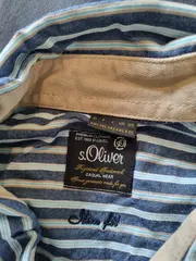 Vorschaubild 4 von Herren Freizeithemd gestreift Kurzarm Baumwolle Mehrfarbig XXL