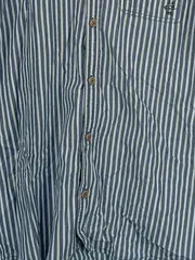 Vorschaubild 3 von Herren Freizeithemd gestreift Kurzarm Baumwolle Mehrfarbig XXL