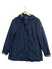 Vorschaubild 1 von Damen Parka Jacke Gr. 40/L Blau Casual