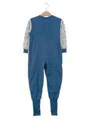 Vorschaubild 2 von Schlafanzug Kinder Gr. 92/98 Blau Casual Bär Tiermotiv Baumwolle